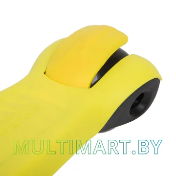 Самокат Novatrack RainBow Car 120C.RAINBOW.YL20 (желтый, 2020) картинка 5
